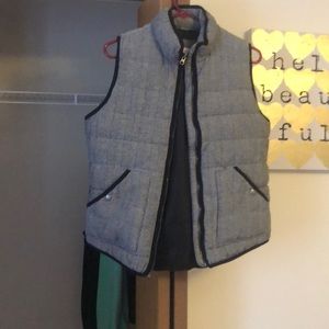 Herringbone style vest